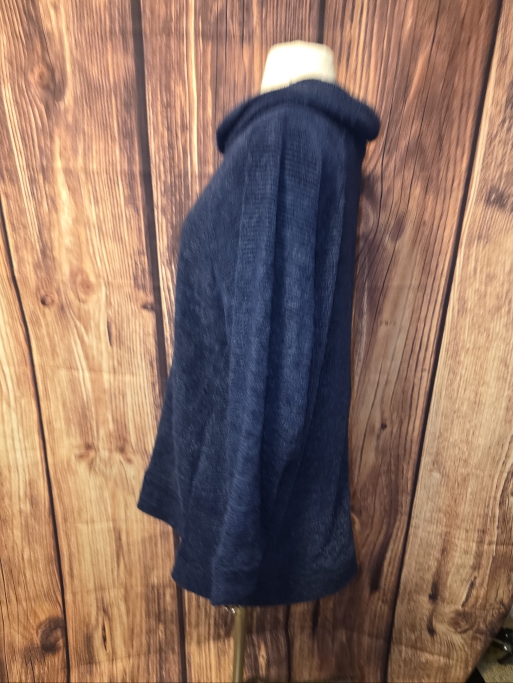 NWT Lane Bryant Cowl Neck Pullover Size 14/16 Maritime Blue - Picture 3 of 9